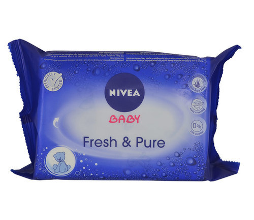 Nivea Baby Fresh & Pure Cleansing Wipes 63Pcs