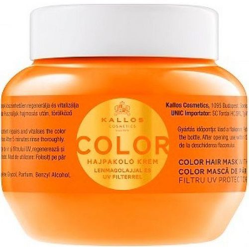 KALLOS Color Hair Mask With Linseed Oil And UV Filter 275ml