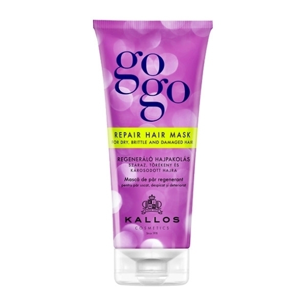 Kallos Gogo Repair Hair Mask For Dry, Brittle And Damaged Hair 200ml